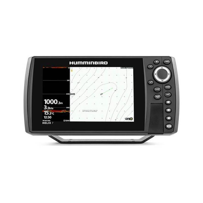 Sondeur / GPS Couleur Humminbird Helix 7 G4N Chirp Xd – 200/50 · 1024 X 600 · Avec Sonde Tableau Arrière