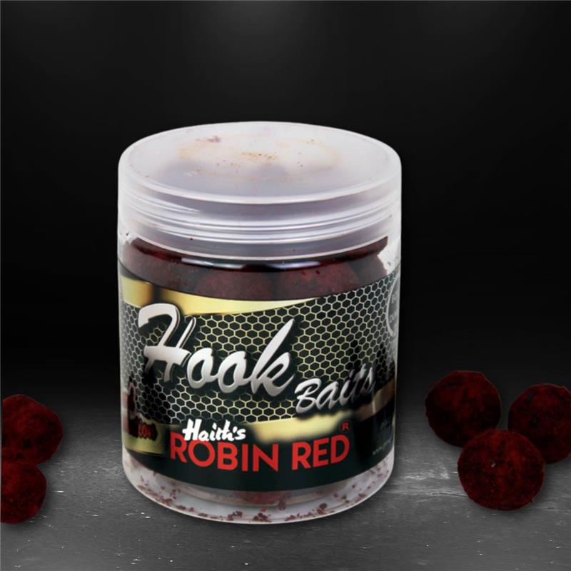 Hookbait Pro Elite Baits Gold Hook Baits Hard BOILIE+DUMBELL – Robin Red / 250