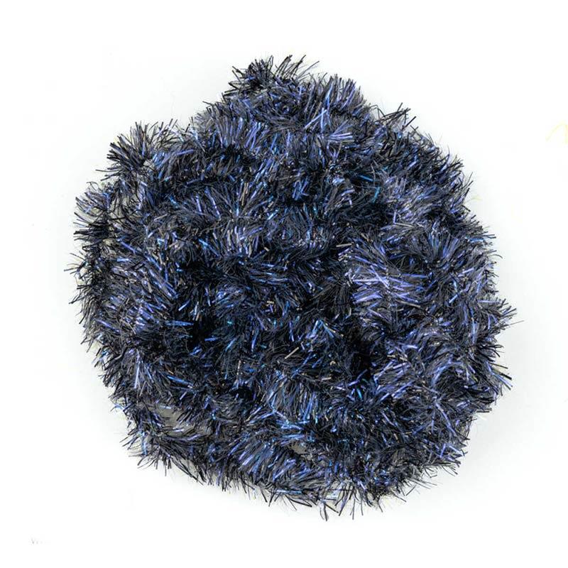 Chenille Fly Scene Color Ice Blue Chenille – Noir / 15 / 2