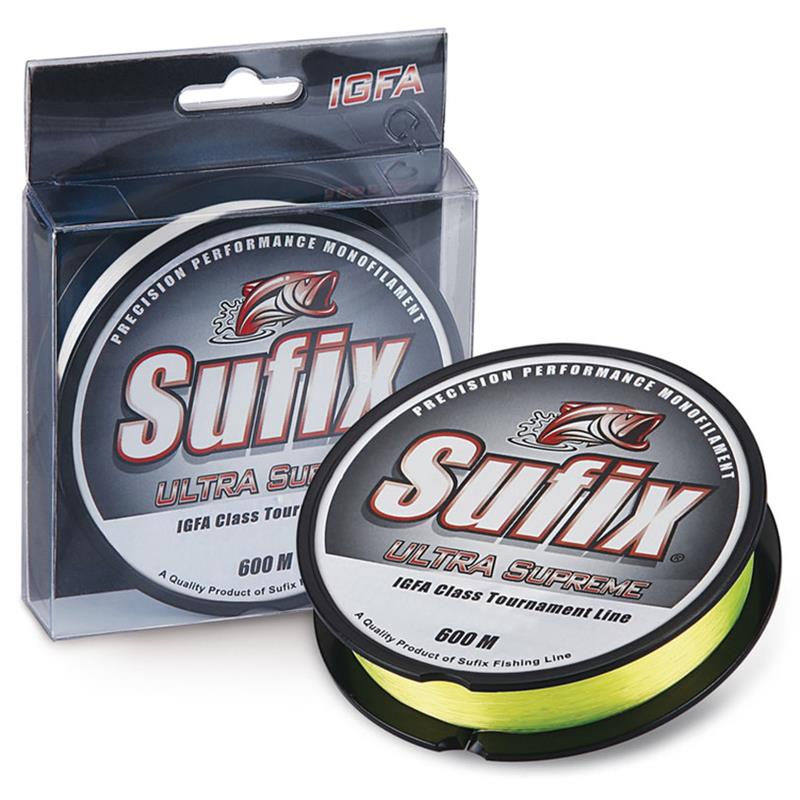 Nylon Sufix Ultra Supreme Igfa – Fluo Yellow / Fluro Yellow / 100/100 / 60 / 1000 / 130