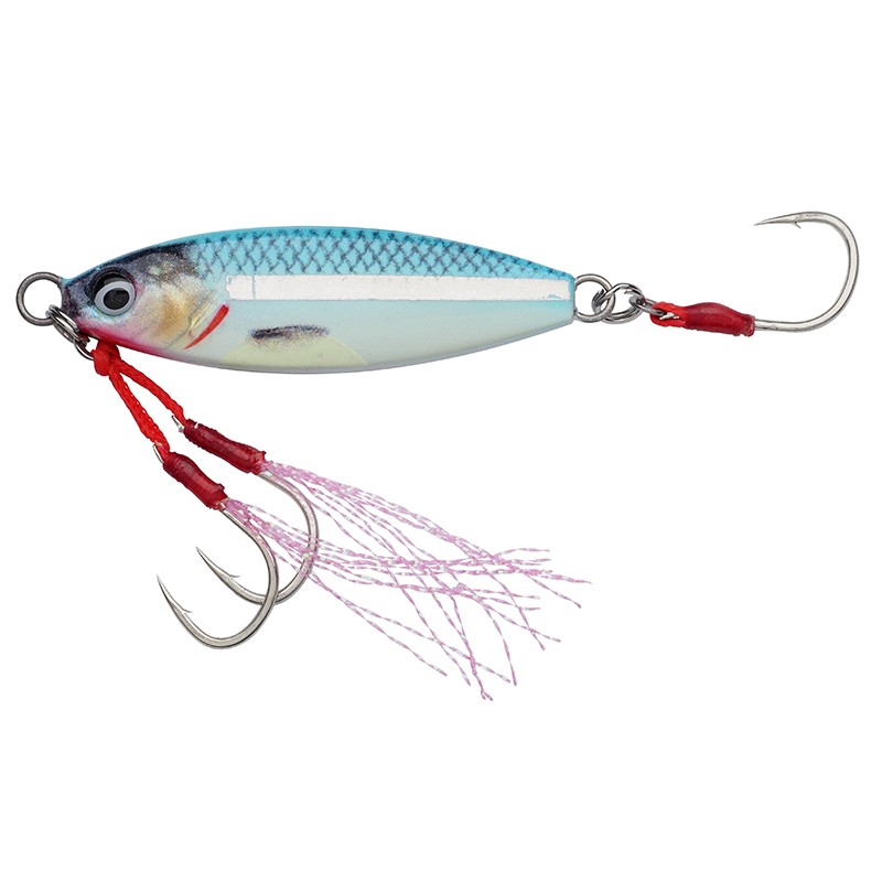 Cuiller à Jigger Savage Gear Slow Seeker – 10G · Blue Glow · 1 · 1-8 · N°9 · 3.8 · 10 · Coulant