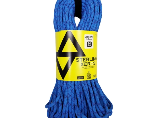 Velocity 9,8mm Blue Xeros 80m - Cordes A Simple | Sterling Rope