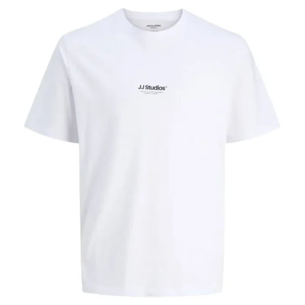 T-shirt Homme JJESOHO TEE SS CREW NECK NOOS Blanc