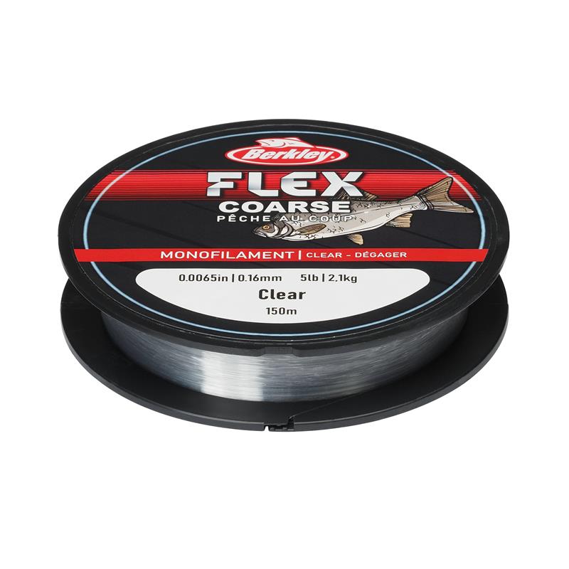 Nylon Berkley Flex Species Specific Coarse – 300M / Clear / 12/100 / 1.25 / 150