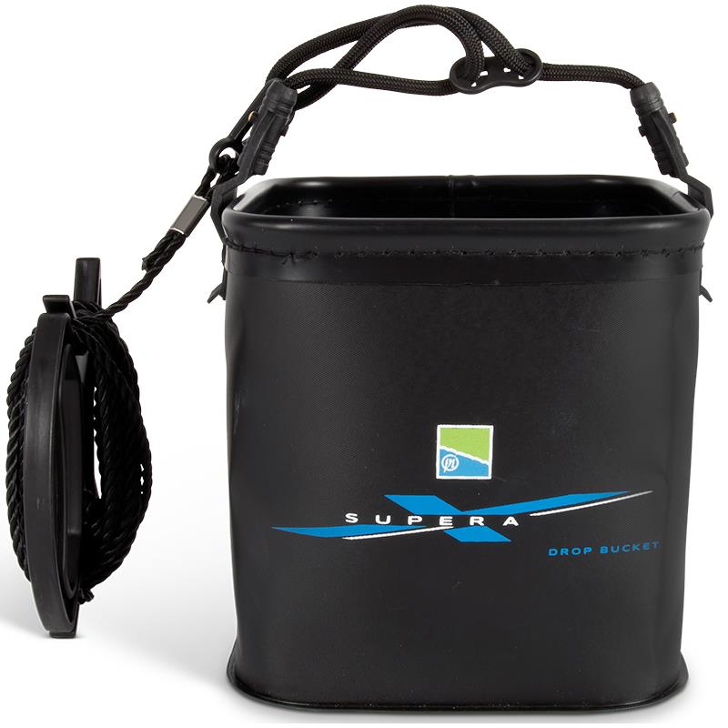 Seau À Appats Preston Innovations Supera X Drop Bucket – 16 X 16 X 16