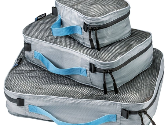 Set 3 Packing Cubes S-m-l Storm Blue - Accessoire Voyage | Cocoon