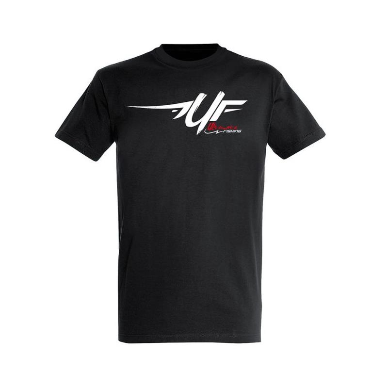 Tee Shirt Manches Courtes Homme Ultimate Fishing – Noir / Noir / XXXL