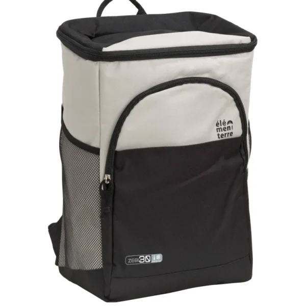 GLACIÈRE SAC À DOS ISOTHERME 30L Noir/Gris