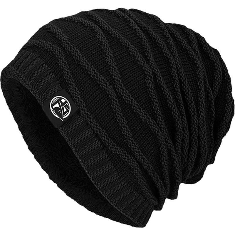 Bonnet Homme Hot Spot Design Beanie Hsd With Fur – Noir · Noir · Unique