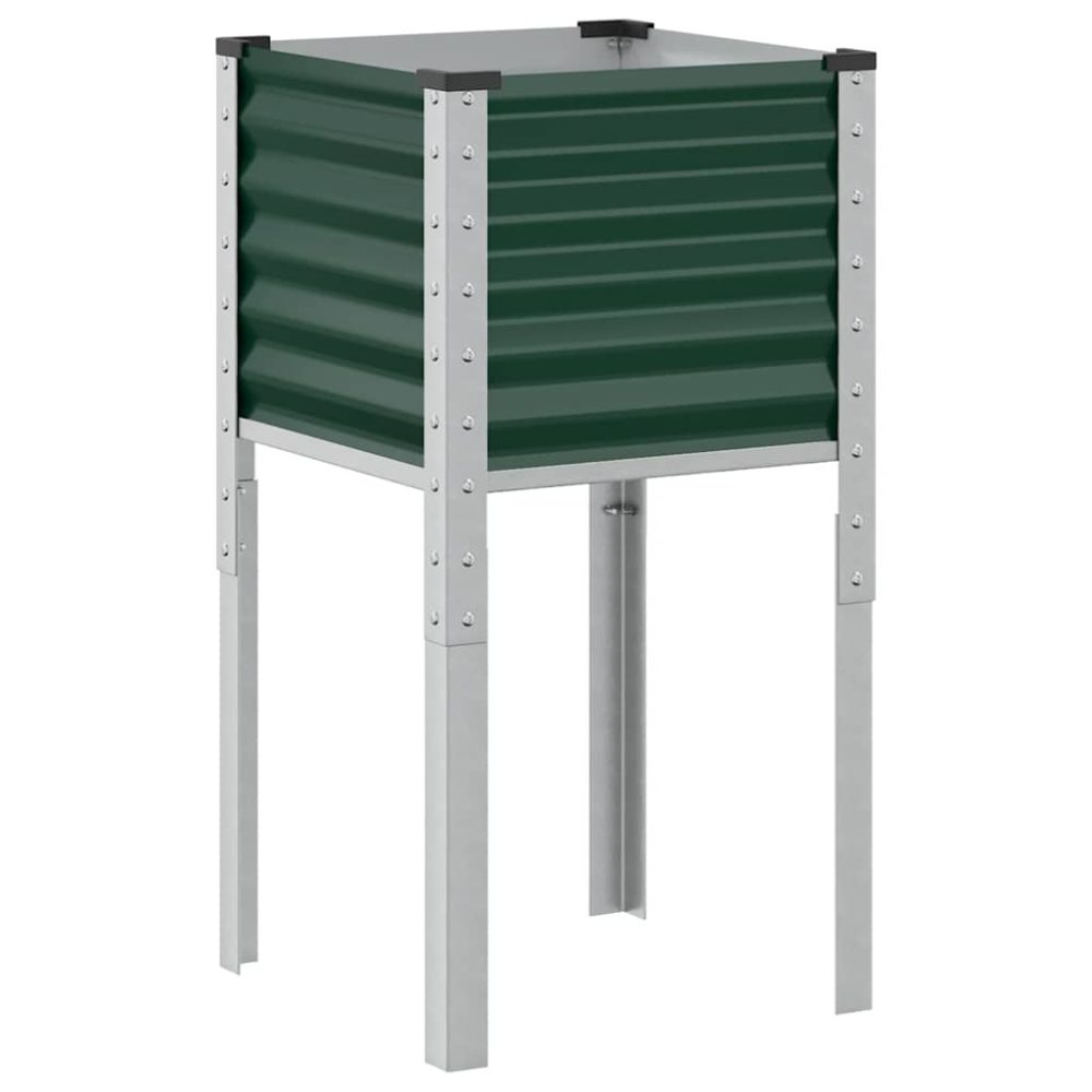 VidaXL 4008963 pot à fleurs Acier Vert