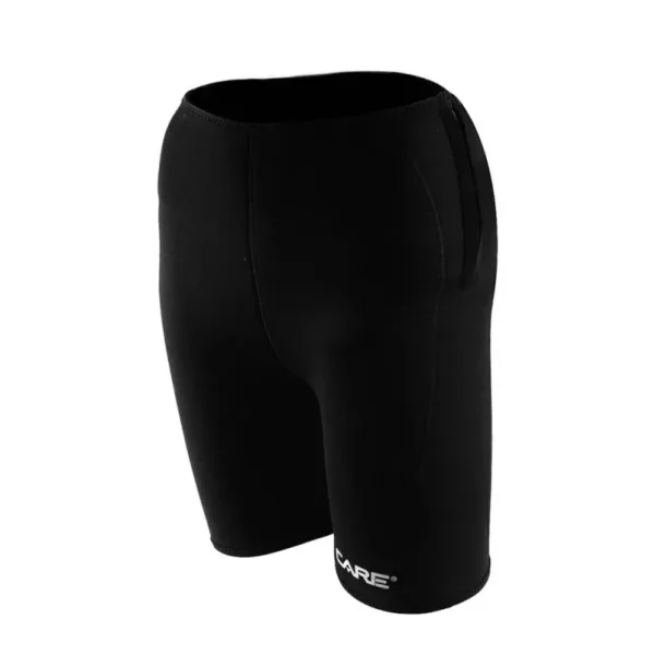 Pantashort neoprene a fermeture eclair Taille L (42/44) - Noir
