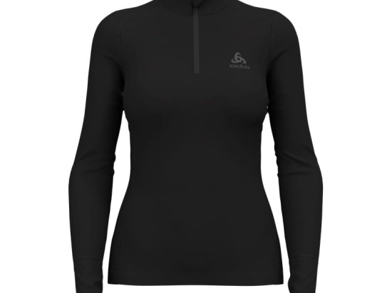 T-shirt Femme Merino 260 Turtle Neck Black - Tee Shirt Ml | Odlo