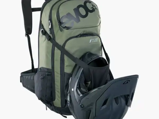 Fr Tour E-ride 30l Vert Noir - Bidon Sacs A Eau | Evoc