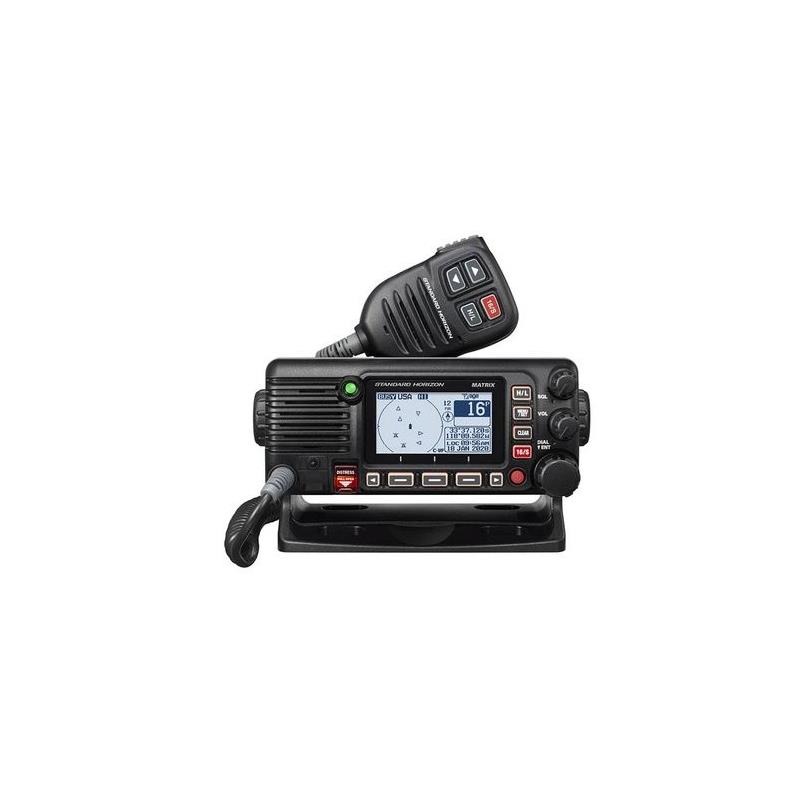 Radio VHF Fixe GX2400 Standard Horizon 25W IPX8 Fonctions GPS et Ais Intégrées NMEA2000