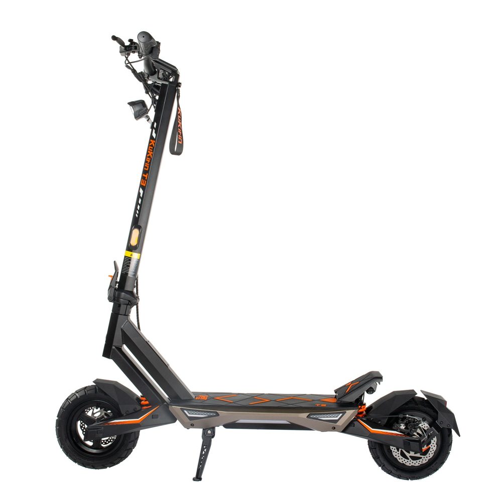 KuKirin T3 Trottinette Électrique- Moteur 800W Batterie 48V15.6AH Autonomie 58KM Freins à Disque Design Pliable - Noir