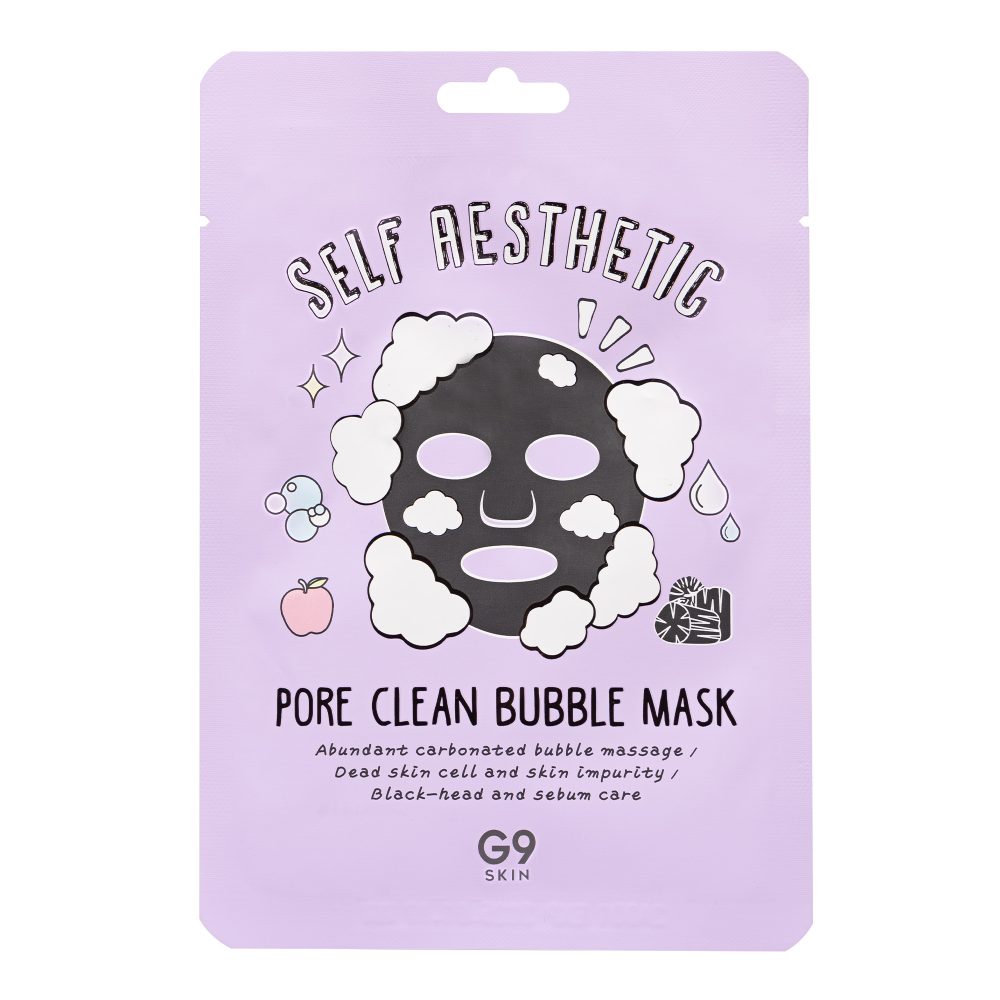 G9SKIN Masque bulles nettoyant pour les pores self aesthetic
