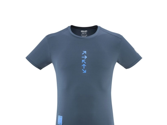 T-shirt Intense Print Dark Denim - Tee Shirt Mc | Millet
