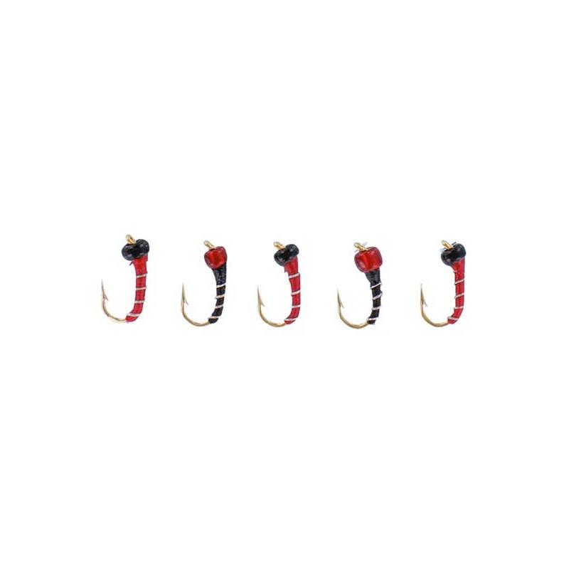 Kit de 5 Mouches Stucki Fishing Nymphe Finehead – 5 / N°14