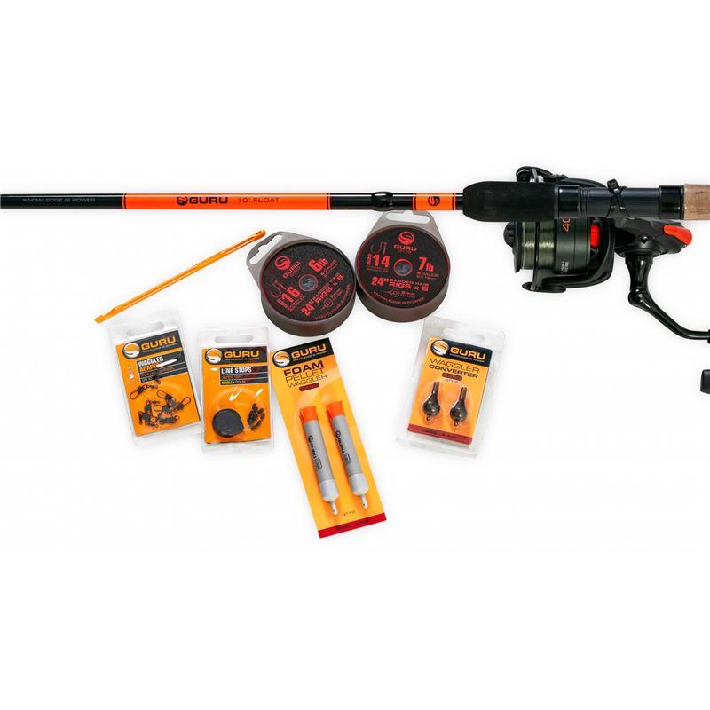 Ensemble Anglaise Guru Float Rod & Reel Combo – 4000 · 2 · 1-15 · 300