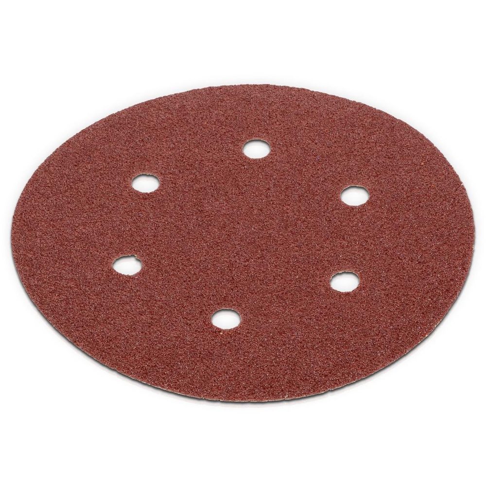 KREATOR Lot de 5 disques auto-aggripants - grain 120 -Ø 150 mm