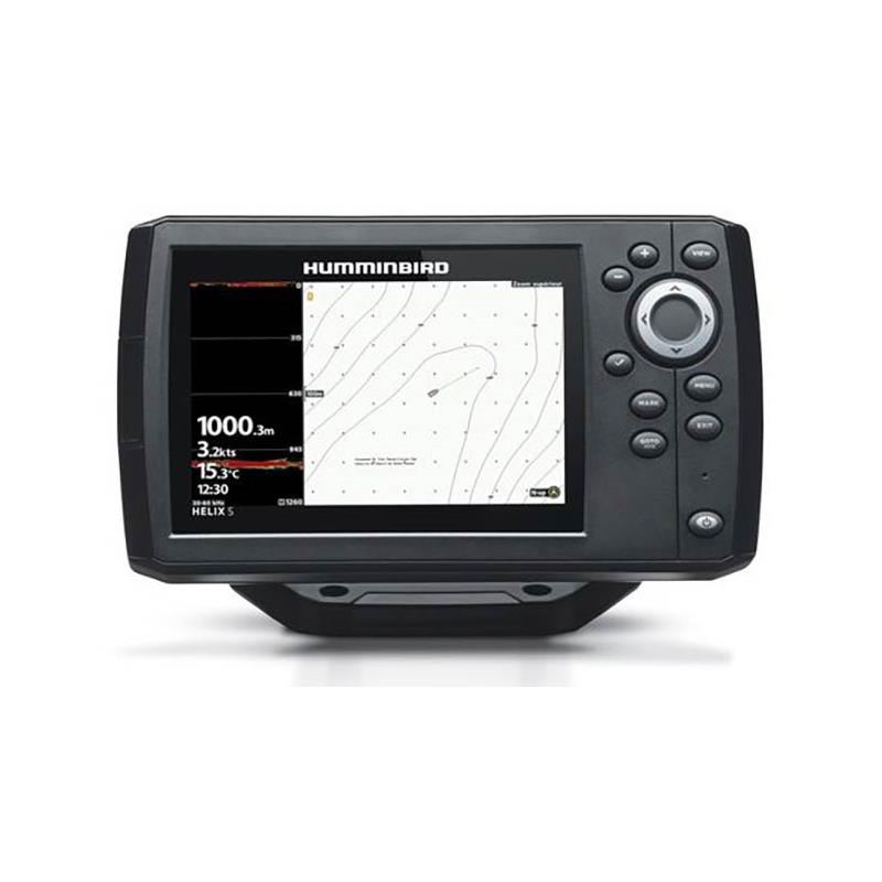 / GPS Couleur Humminbird Helix 5 G3 Chirp 2D Xd Ds – Sondeur – 50/200 · 800 X 480 · Avec Sonde Tableau Arrière