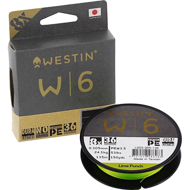 Westin W6 8 Braid | Tresse – 8/100 / 3.7 / 135 / 8