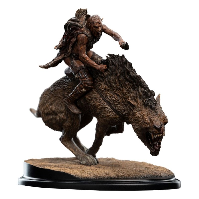 Le Seigneur des Anneaux - Statuette Sharkû on Warg 18 cm