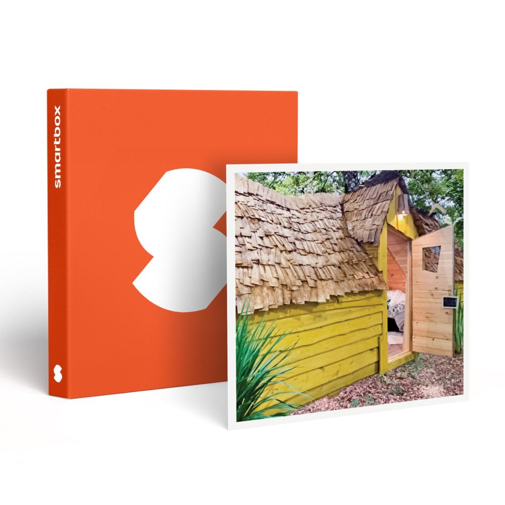 Smartbox 2 jours insolites en chalet au cœur de la forêt en bourgogne - coffret cadeau séjour