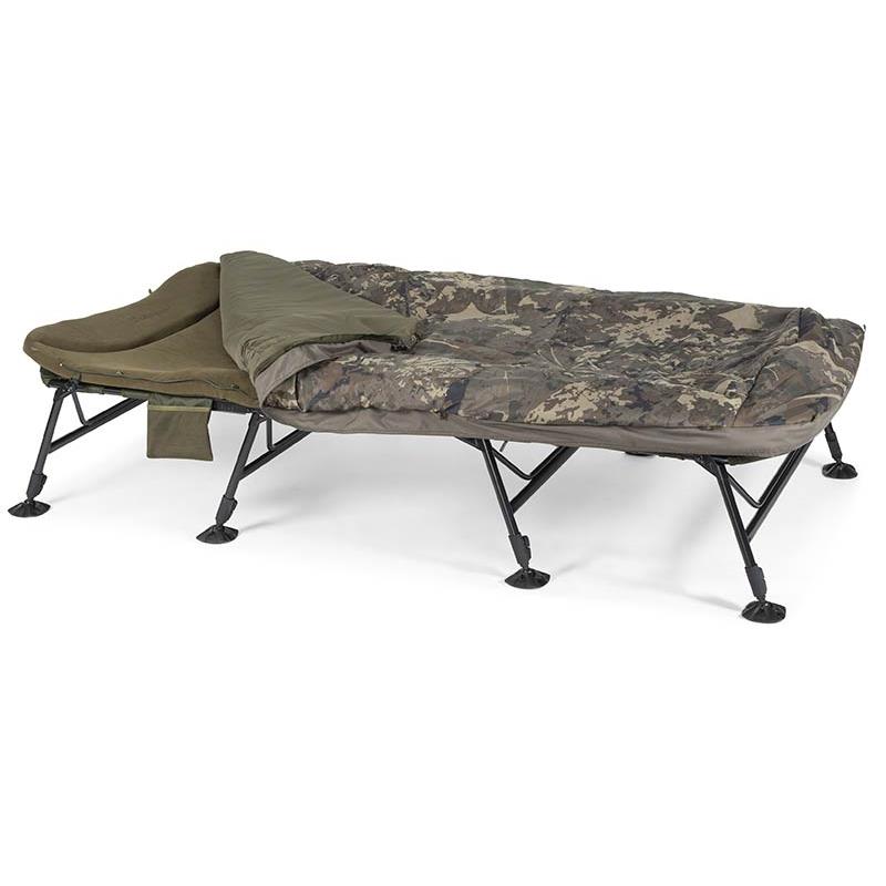 Bedchair Nash Indulgence HD40 Sleep System 8 Legs Camo – 24 · 212 X 115 X 38 · Emperor · 51 · 38