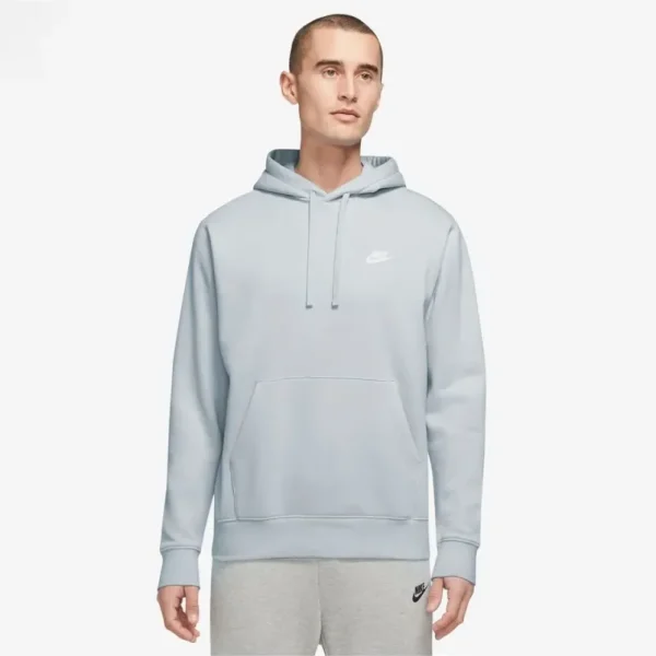 Sweat à capuche Homme M NSW CLUB HOODIE PO BB Bleu