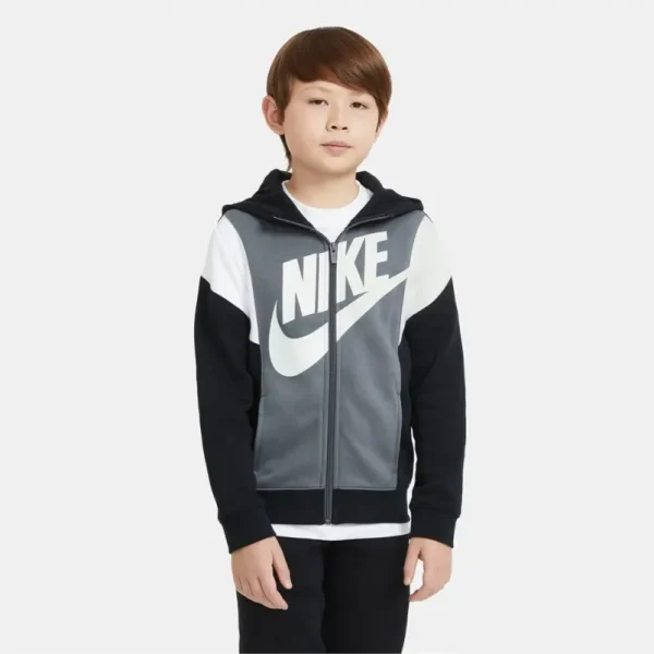 Sweatshirt Enfant plus âgé SPORTSWEAR CORE AMPLIFY BIG KI Noir