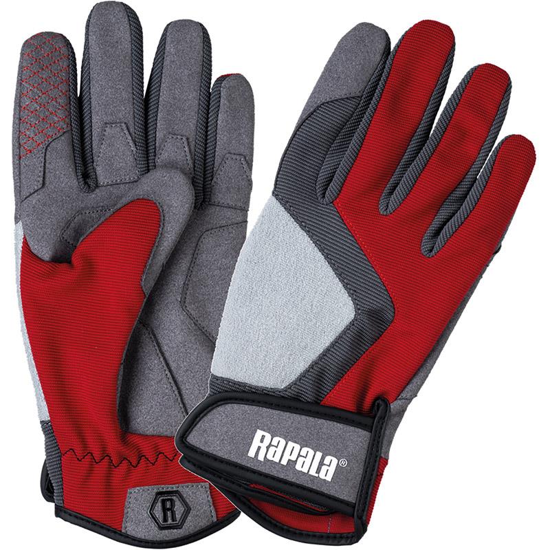 Homme Rapala Performance – Gants – GRIS/ROUGE · Gris-Rouge · M