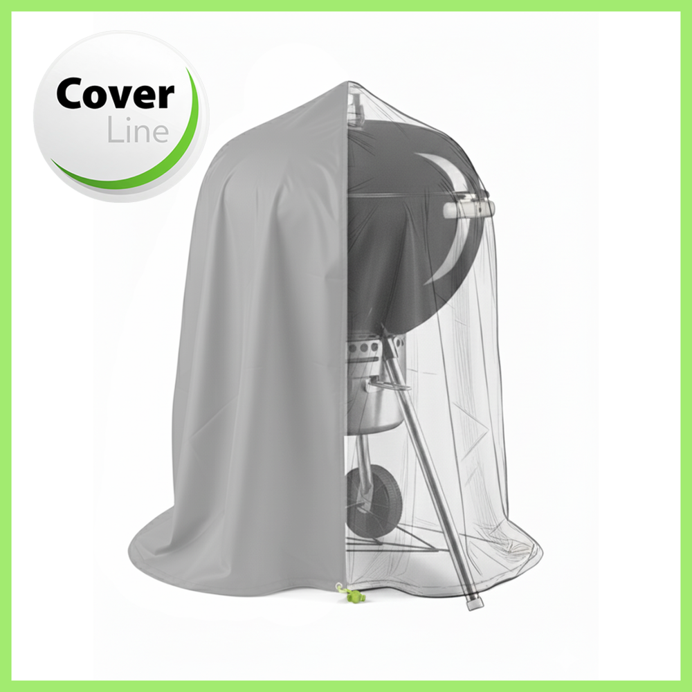 Jardiline Housse cover line barbecue rond