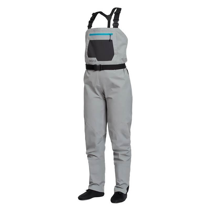 Stocking Respirant Orvis Clearwater – Waders – Women · Gris Clair · Xs · Regular · 36/38