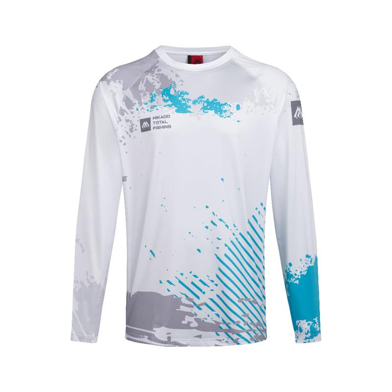 Tee Shirt Manches Longues Homme Mikado Upf Filter – Blanc / White / Xxxxl