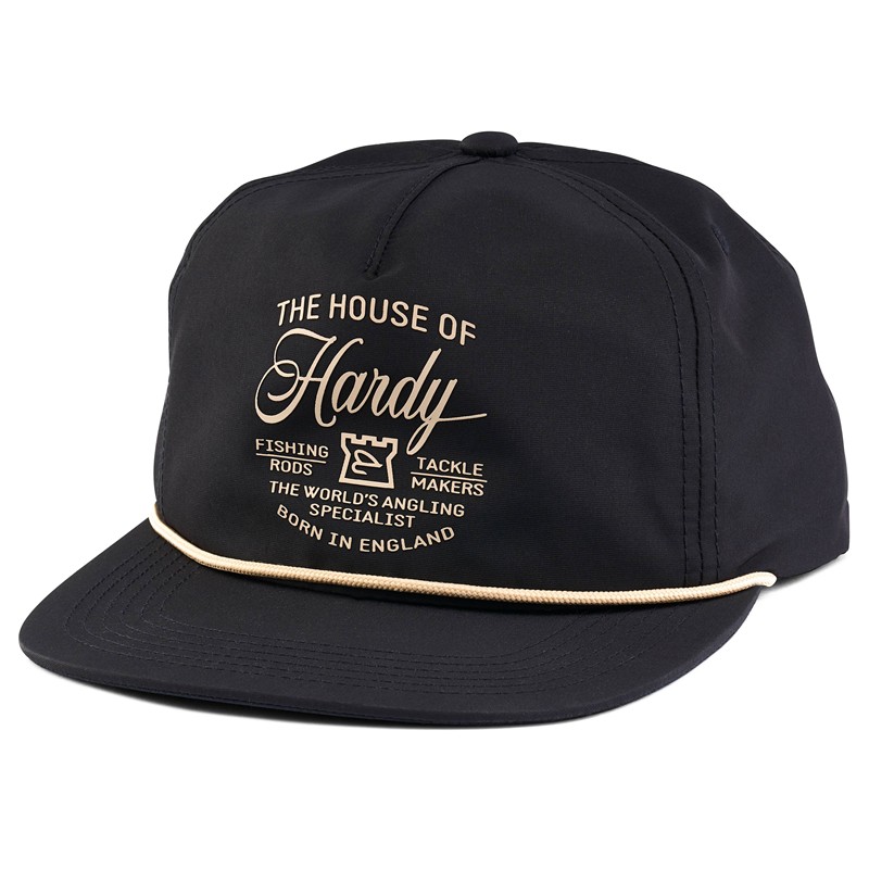 Hardy Script HD Logo Rope Hat | Casquette – Noir / Noir / Unique