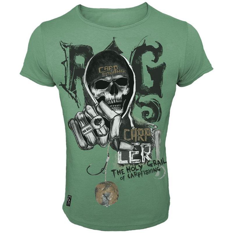 Tee Shirt Manches Courtes Homme Hot Spot Design Rig – Vert · Vert · M