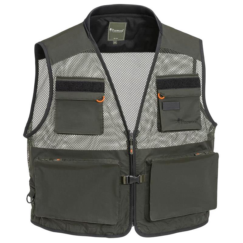 Gilet de Pêche Pinewood Active Fishing – Vert · Vert · S/M