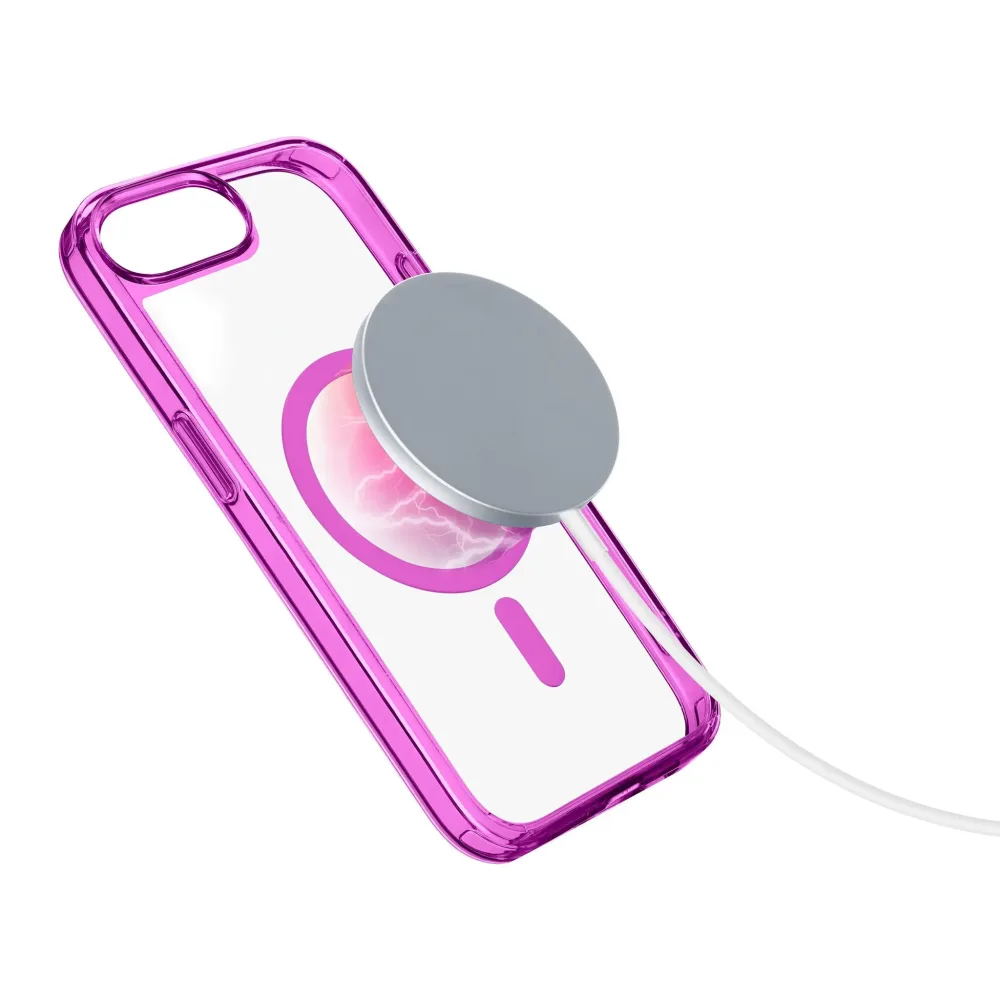CELLULARLINE Coque Magsafe pour Apple iPhone 16e - Rose