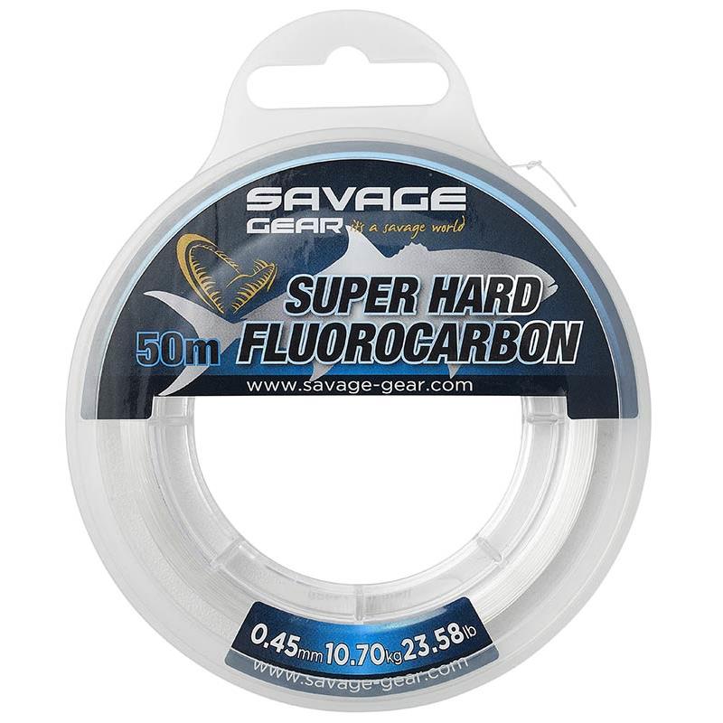 Savage Gear Super Hard Savage Leader – Fluorocarbone – Transparent · 45/100 · 10.7 · 50