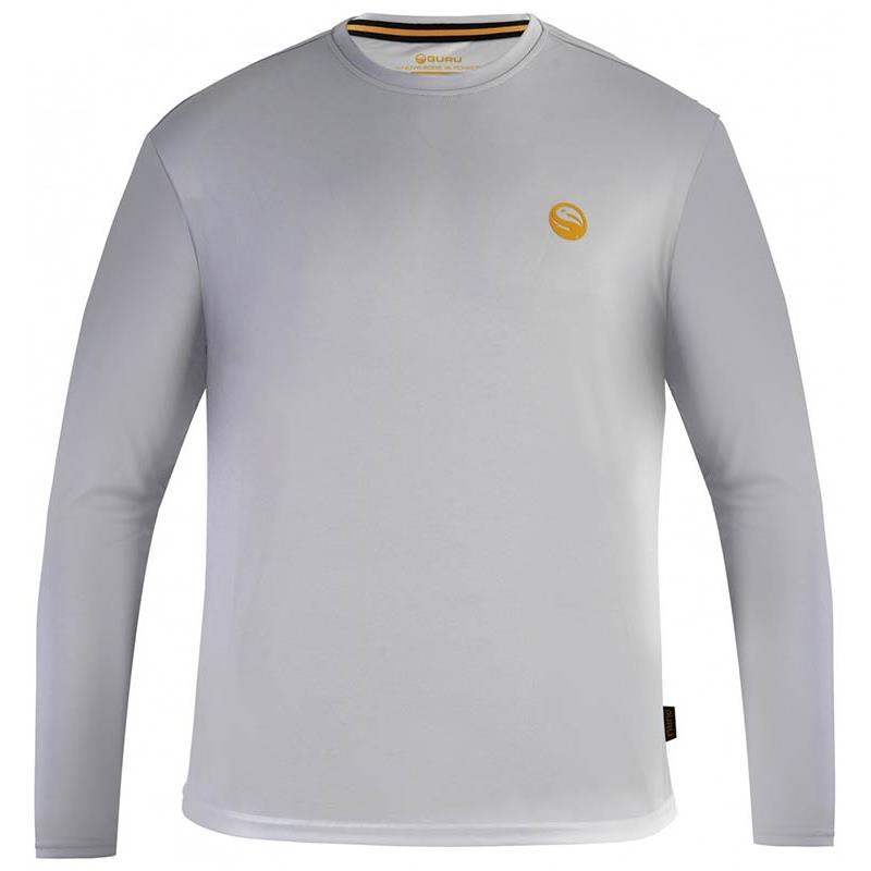 Tee Shirt Manches Longues Homme Guru Sun Core Upf 50+ – Gris · Gris · S