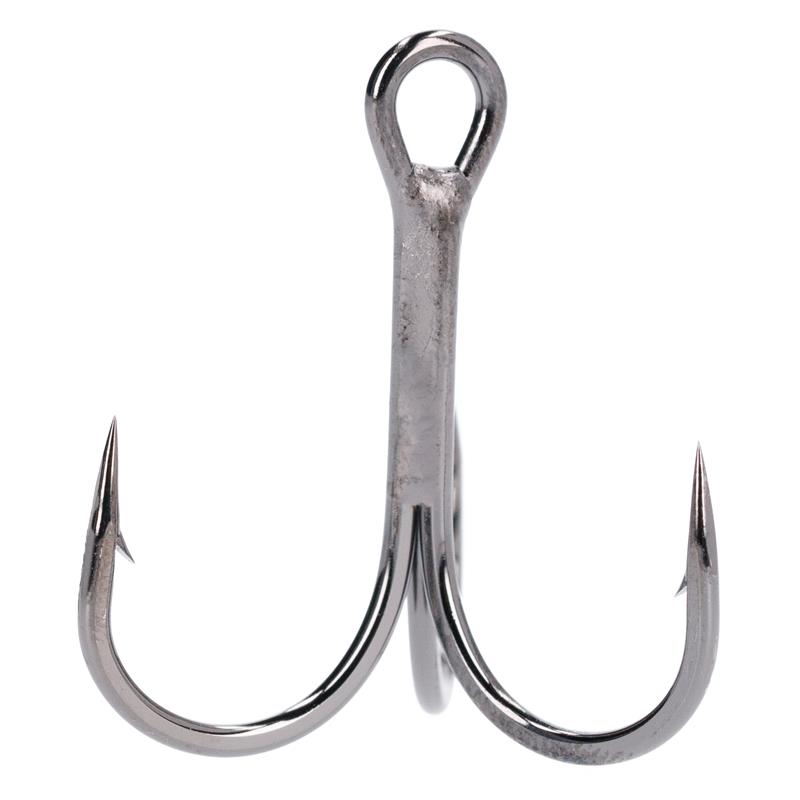 Hameçon Triple Mikado Jaws Treble Hook Black Nickel – Black Nickel · 6 · N°1