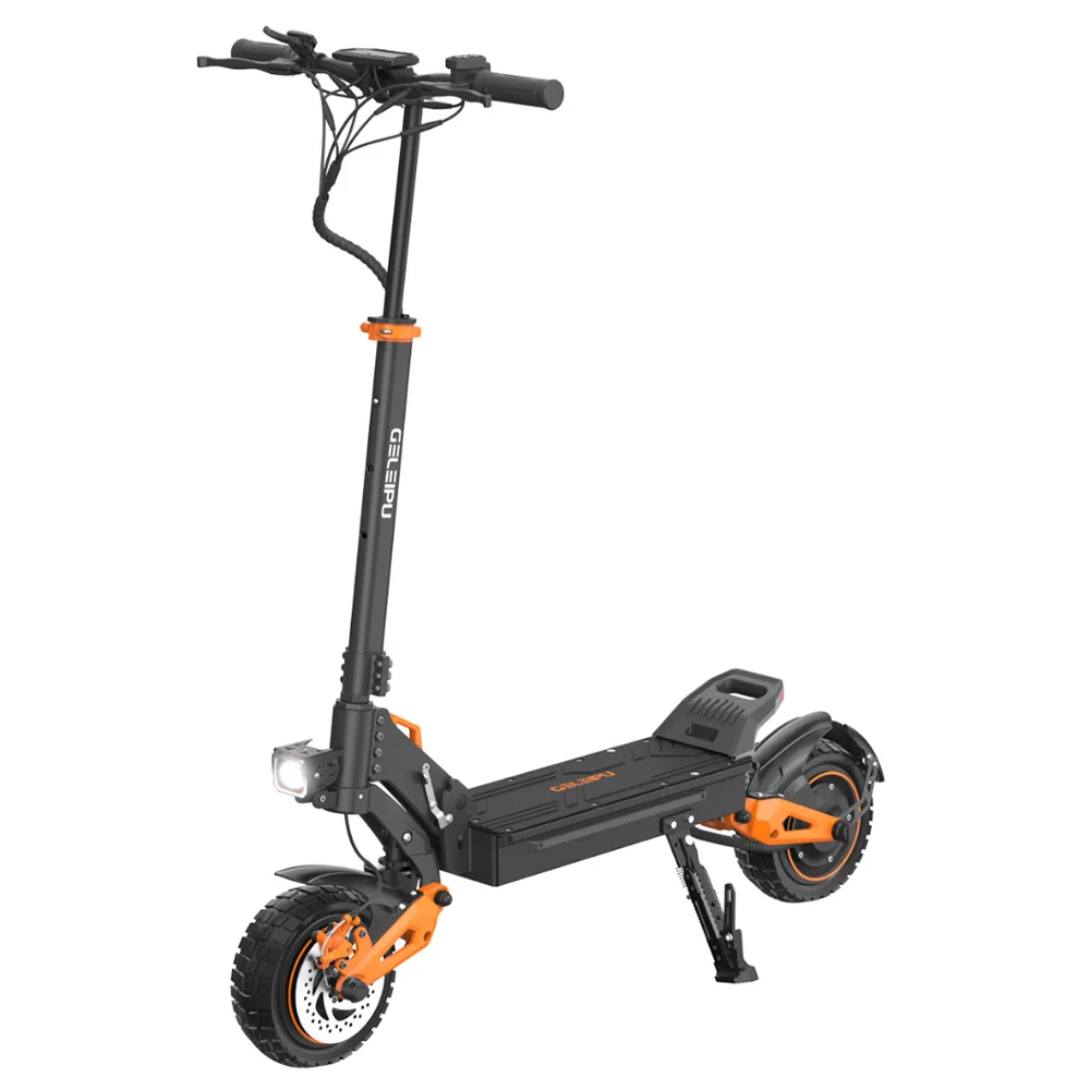 Trottinette électrique GELEIPU Z1 Pro, double moteur 1200 W, batterie 52 V 20 Ah, pneus 10 pouces, vitesse maximale de 65 km/h, freins à disque