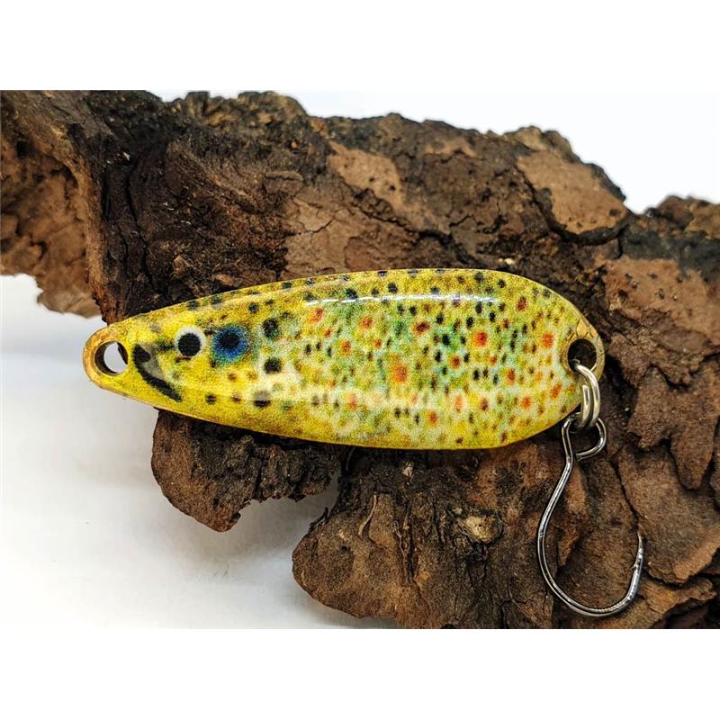 Cuiller Ondulante Pyrénées Leurres & Co Spoonfish – Fario Réaliste V2 / Fario Réaliste V2 / 3.7