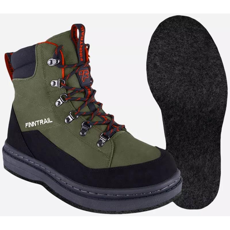 De Wading Finntrail Greenwood Khaki 5224 | Chaussures – Kaki · 46