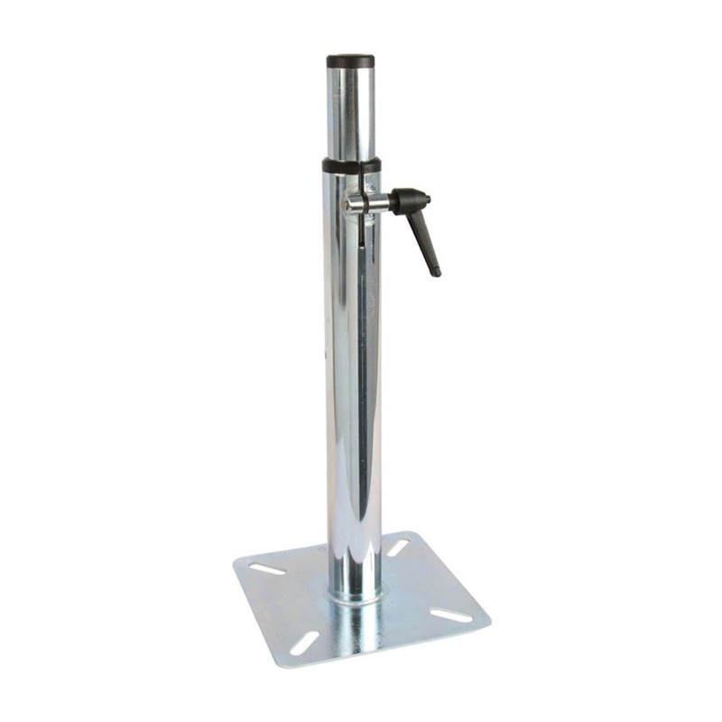 Pied de Siege Telescopique Pike N Bass A Platine Carre – Acier / 77 / 45